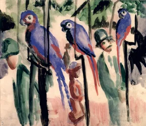 Blue Parrots